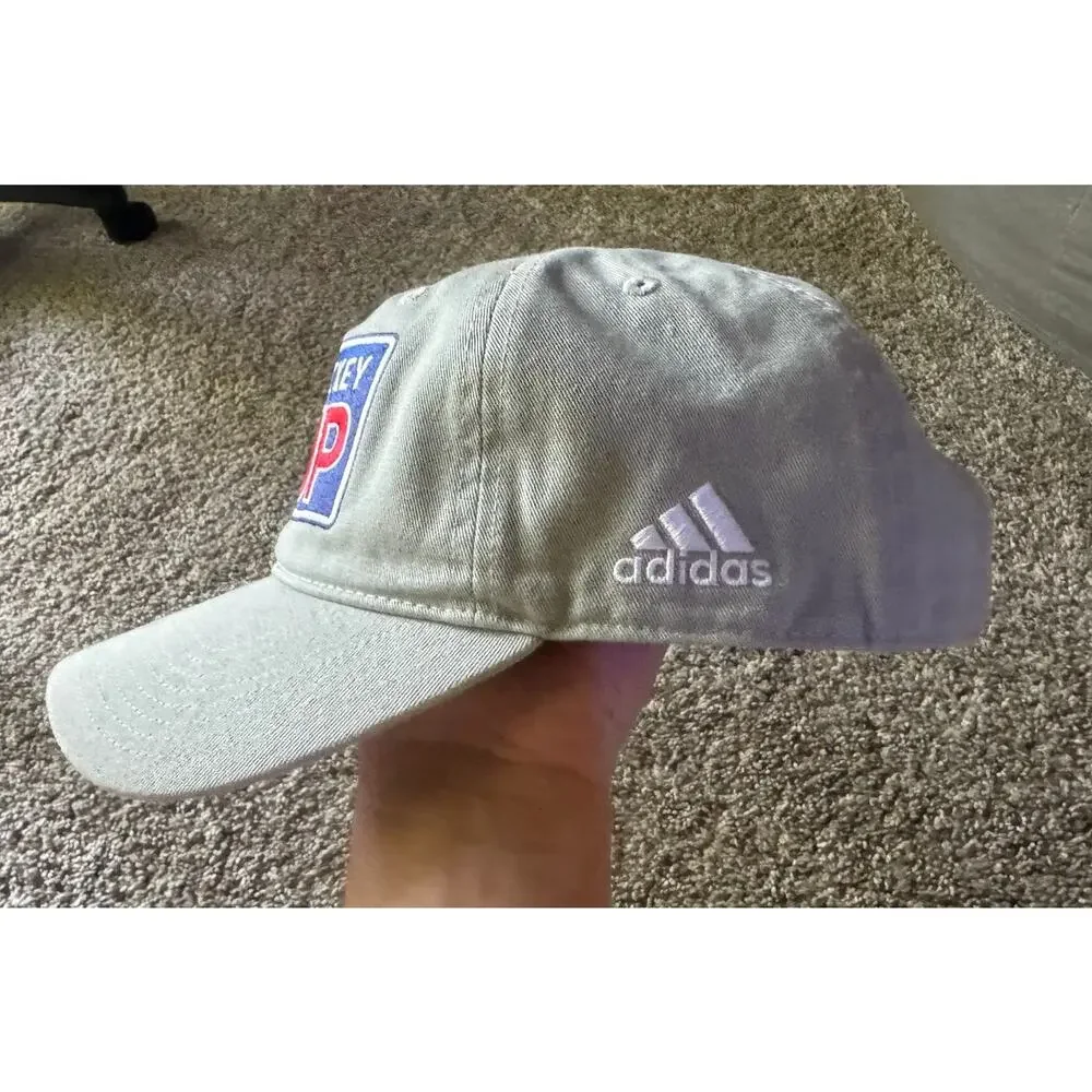NEW‎ Colorado Avalanche Hockey NHL Embroidered Gray Adidas Adjustable Hat Cap